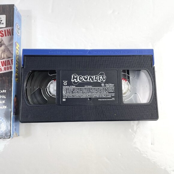 Hounded VHS Walt Disney Channel VHS Home Video Original Movie Tahj Mowry - Picture 7 of 8
